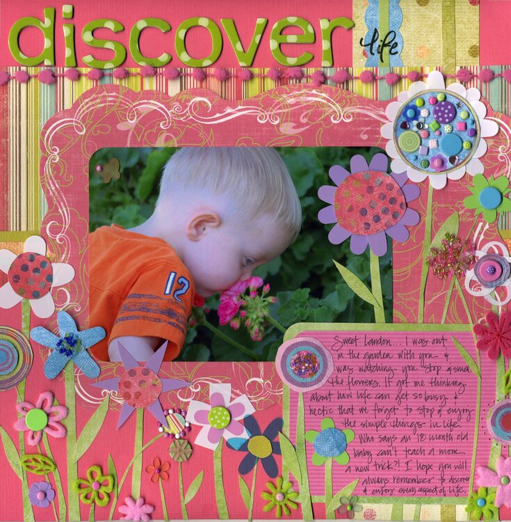 Discover Life **Queen &amp; Co. DT Layout**