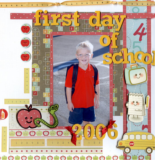 First  Day of school 2006