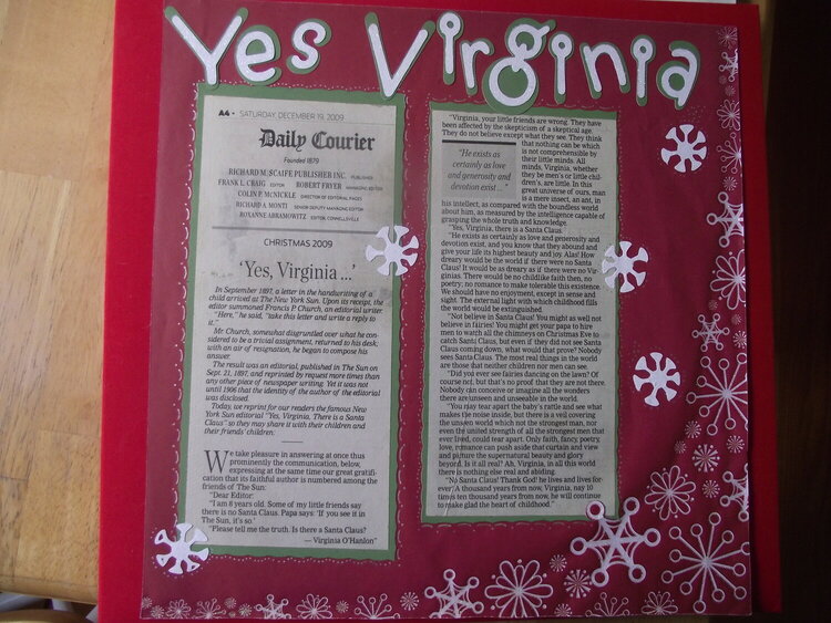 Yes Virginia - There is a Santa Claus