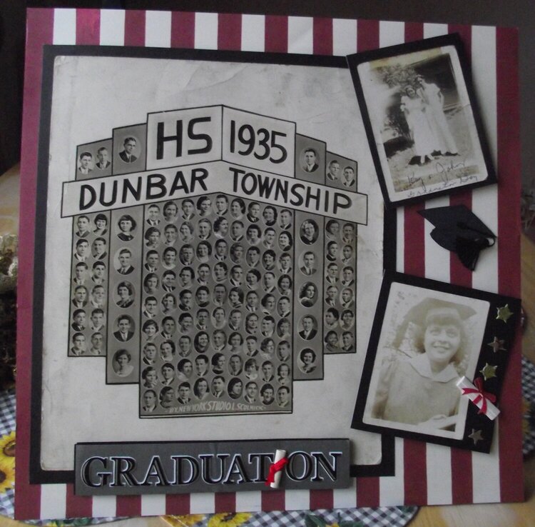 Grandma&#039;s High School Graduation 1935