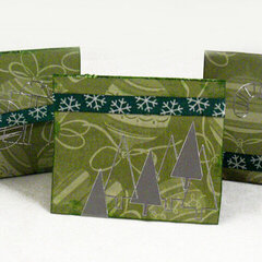 Collection of Green Christmas Cards/Tags