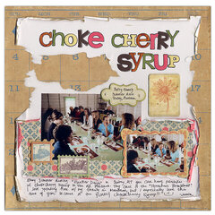 Choke Cherry Syrup