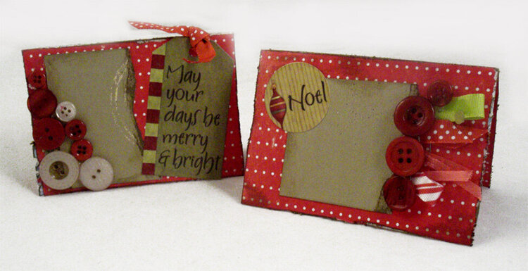 2 Rusty Pickle Card/Tags