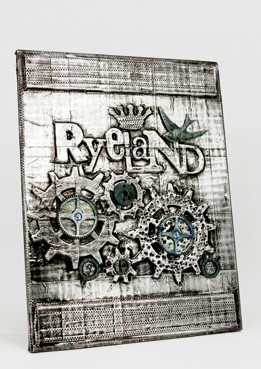 Ryeland &#039;Steampunk&#039; Plaque