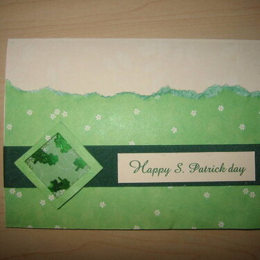 San Patrick&#039;s day card