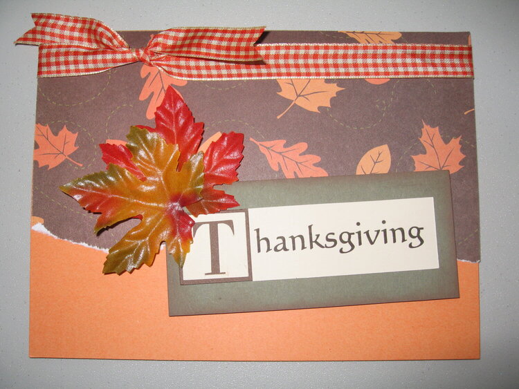 Thanksgiving card 2007