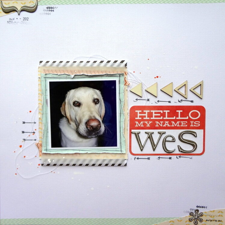 Hello my name is Wes