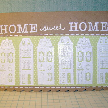 Home Sweet Home card