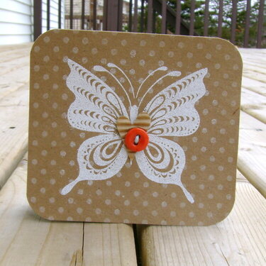 butterfly card