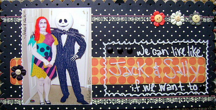 We can Live like Jack &amp; Sally if we want to