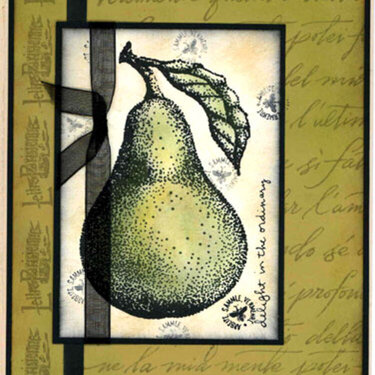 Italian Pear - Anna Wight