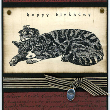Happy Birthday (princess kitty) - Anna Wight
