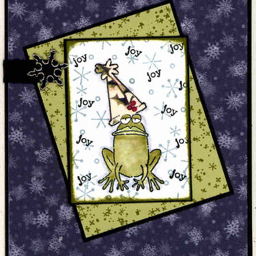 Christmas Toad - Anna Wight
