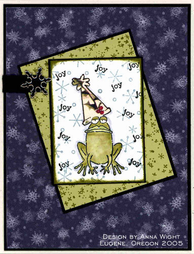 Christmas Toad - Anna Wight