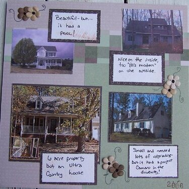 Pages for our New House Book
