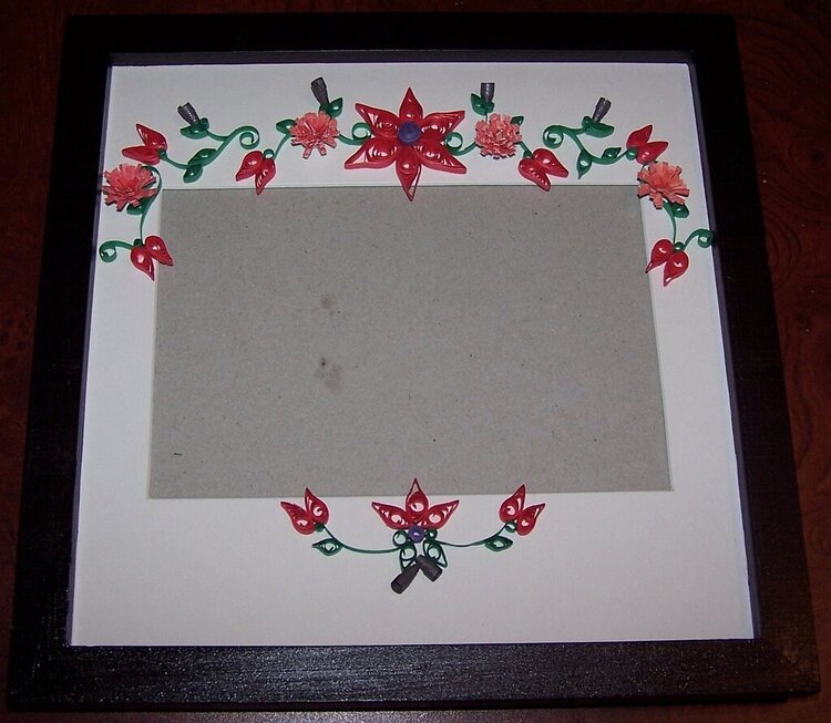 Quilled Picture Frame