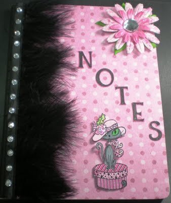 Pink Cat Notebook