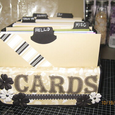 Card box