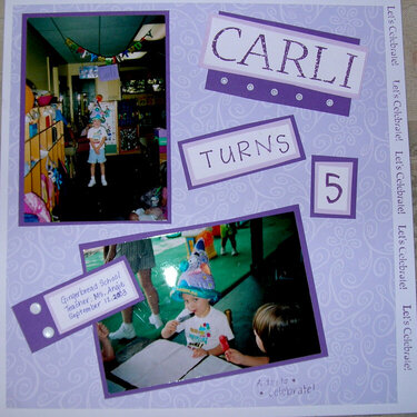 Carli Turns 5