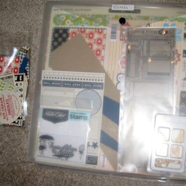 Patterned Paper Collection Storage - 2009
