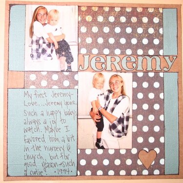 My first Jeremy-Love