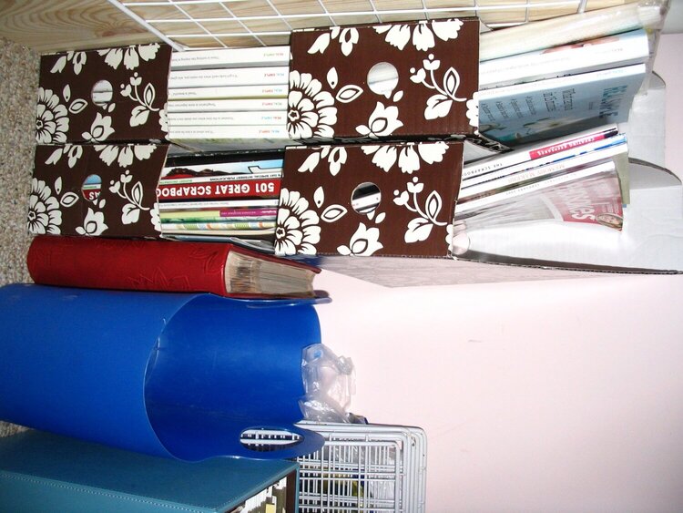 Magazines/Trash (under desk) - 2007