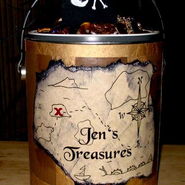 Pirate Paint Can