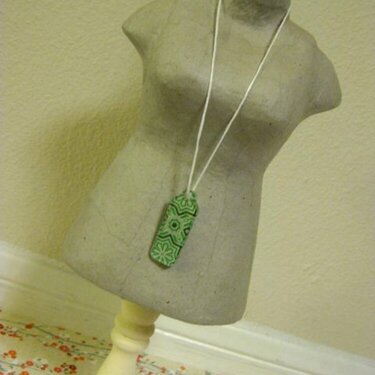Green Necklace - Front