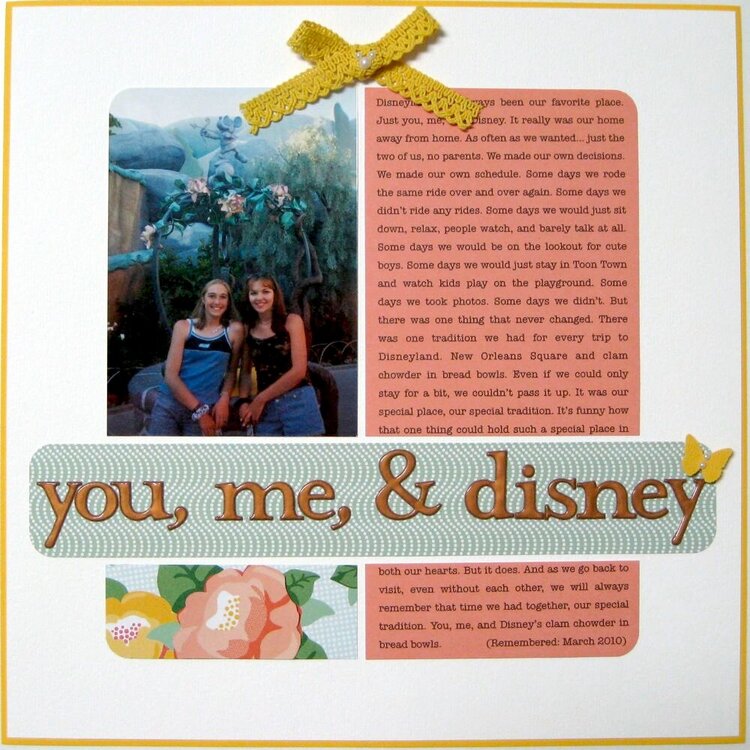 You, Me &amp; Disney