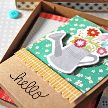 Note Card and Gift Box