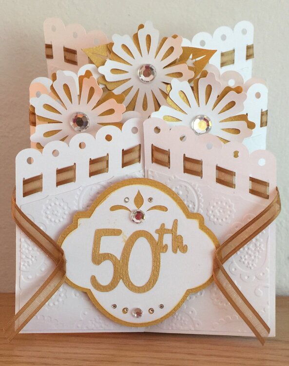 50th Anniversary card