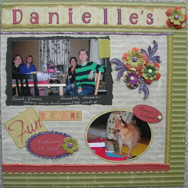 Cropping @ Danielle&#039;s - Left page