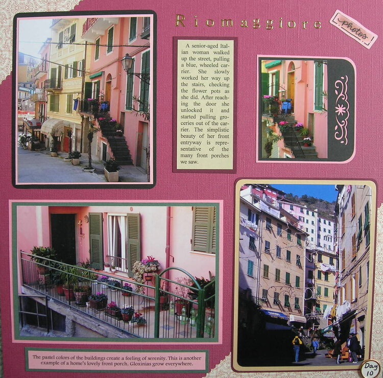 Day 10: Town of Riomaggiore