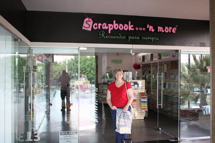 Scrapbook store in Guadalajara Mexico