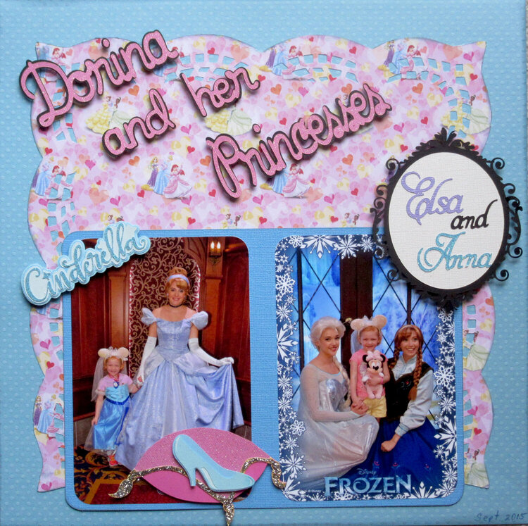 Left side of Dorina and her Princesses Layout