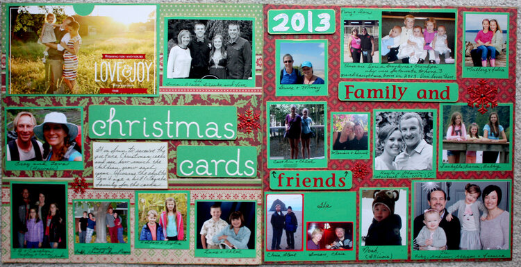 Photo Christmas Card layouts