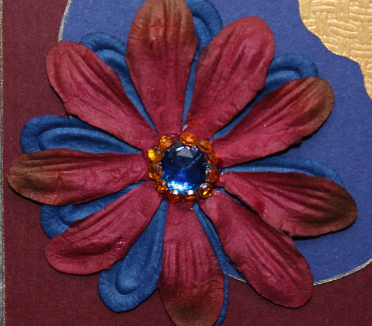 Close up of flower created