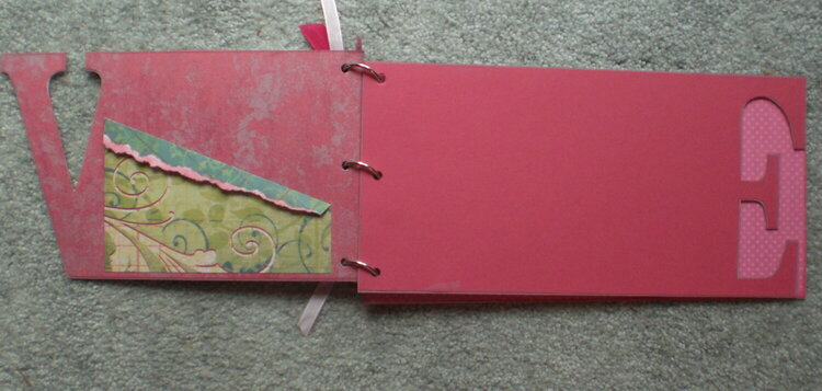 Another Inside page of &#039;LOVE&#039; Chipboard book
