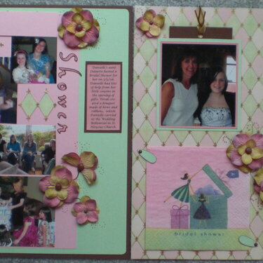#2 Bridal Shower Two-Page spread