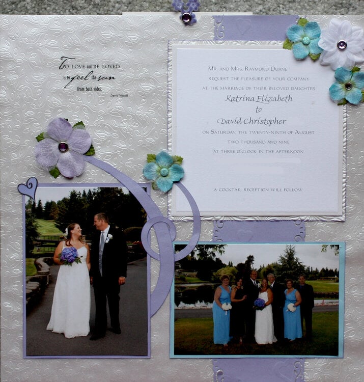 Niece&#039;s Wedding layout