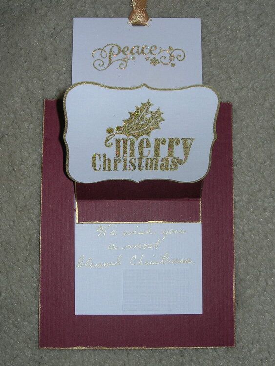 Christmas 2008 &#039;Slider Card&#039;
