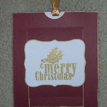 Christmas 2008 &#039;Slider Card&#039; front