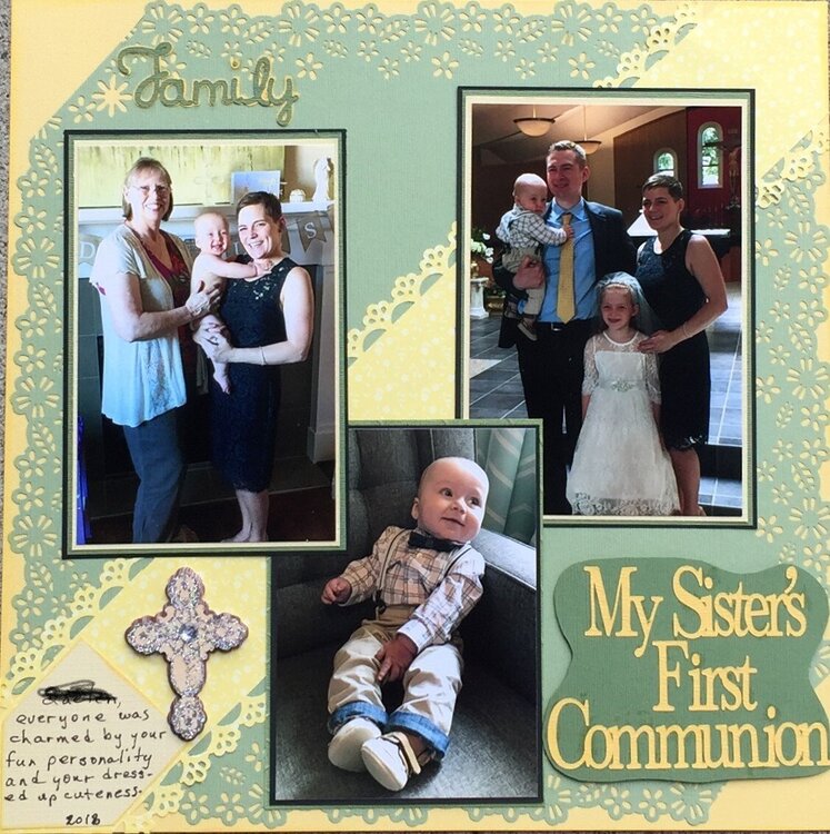 My Sister&#039;s First Communion
