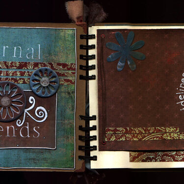 Circle Journal - Inside cover and Guidelines
