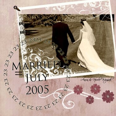 Married July 23, 2005