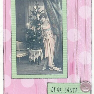 Card - Dear Santa, Define Naughty.