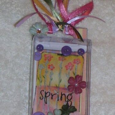 spring - altered embellishment package