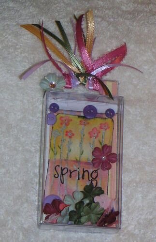 spring - altered embellishment package