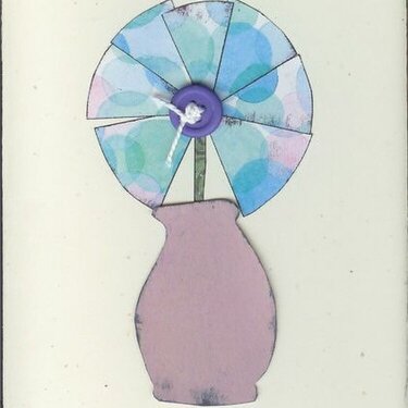 Flower in Vase Cards