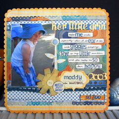 ~Her Little Grin~ New Pink Paislee